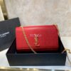 Replica YSL Saint Laurent Classic Medium Kate In Grained De Poudre Textured Leather White 12 Replica YSL Saint Laurent Classic Medium Kate In Grained De Poudre Textured Leather White 12