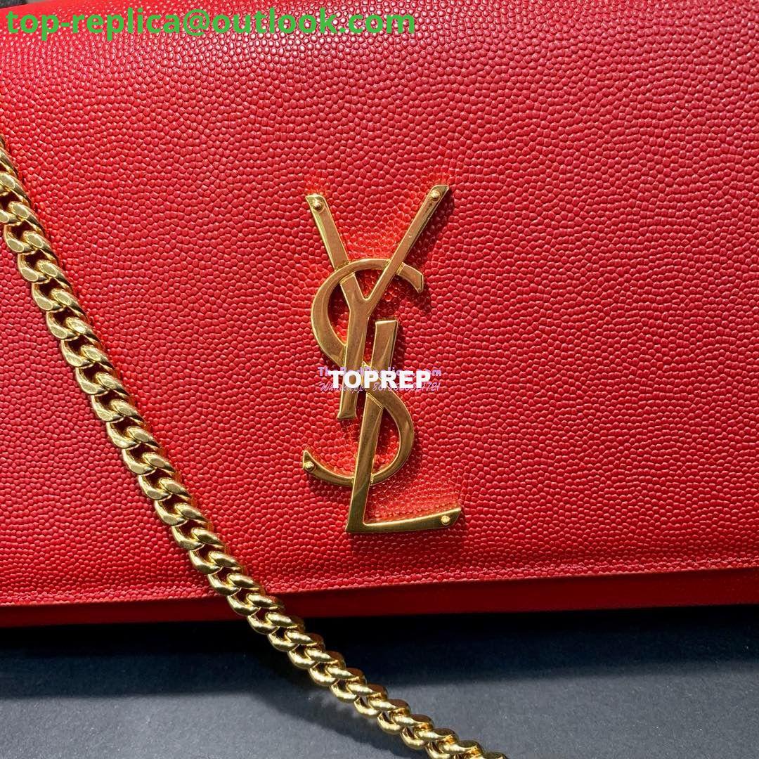 Replica YSL Saint Laurent Classic Medium Kate In Grained De Poudre Textured Leather Red 3 Replica YSL Saint Laurent Classic Medium Kate In Grained De Poudre Textured Leather Red 3