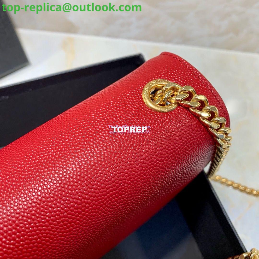 Replica YSL Saint Laurent Classic Medium Kate In Grained De Poudre Textured Leather Red 4 Replica YSL Saint Laurent Classic Medium Kate In Grained De Poudre Textured Leather Red 4
