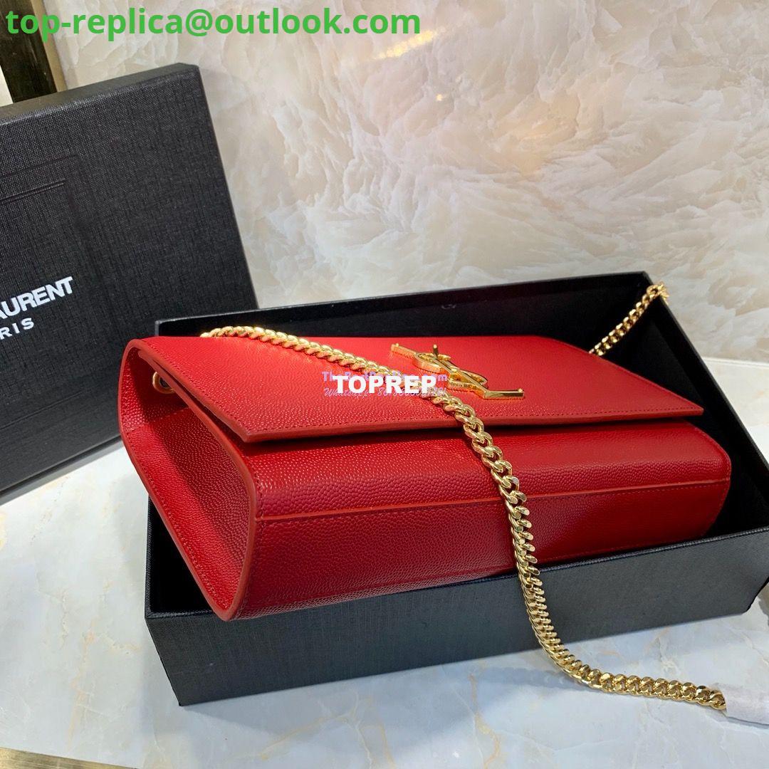 Replica YSL Saint Laurent Classic Medium Kate In Grained De Poudre Textured Leather Red 6 Replica YSL Saint Laurent Classic Medium Kate In Grained De Poudre Textured Leather Red 6