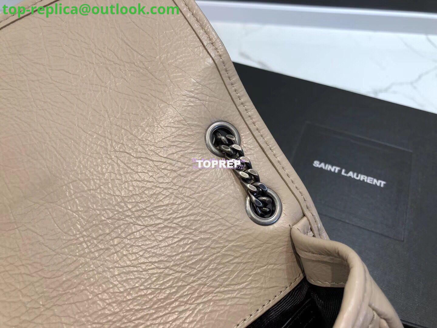 Replica YSL Saint Laurent Niki Baby In Crinkled Vintage Leather 533037 Light Natural 7 Replica YSL Saint Laurent Niki Baby In Crinkled Vintage Leather 533037 Light Natural 7