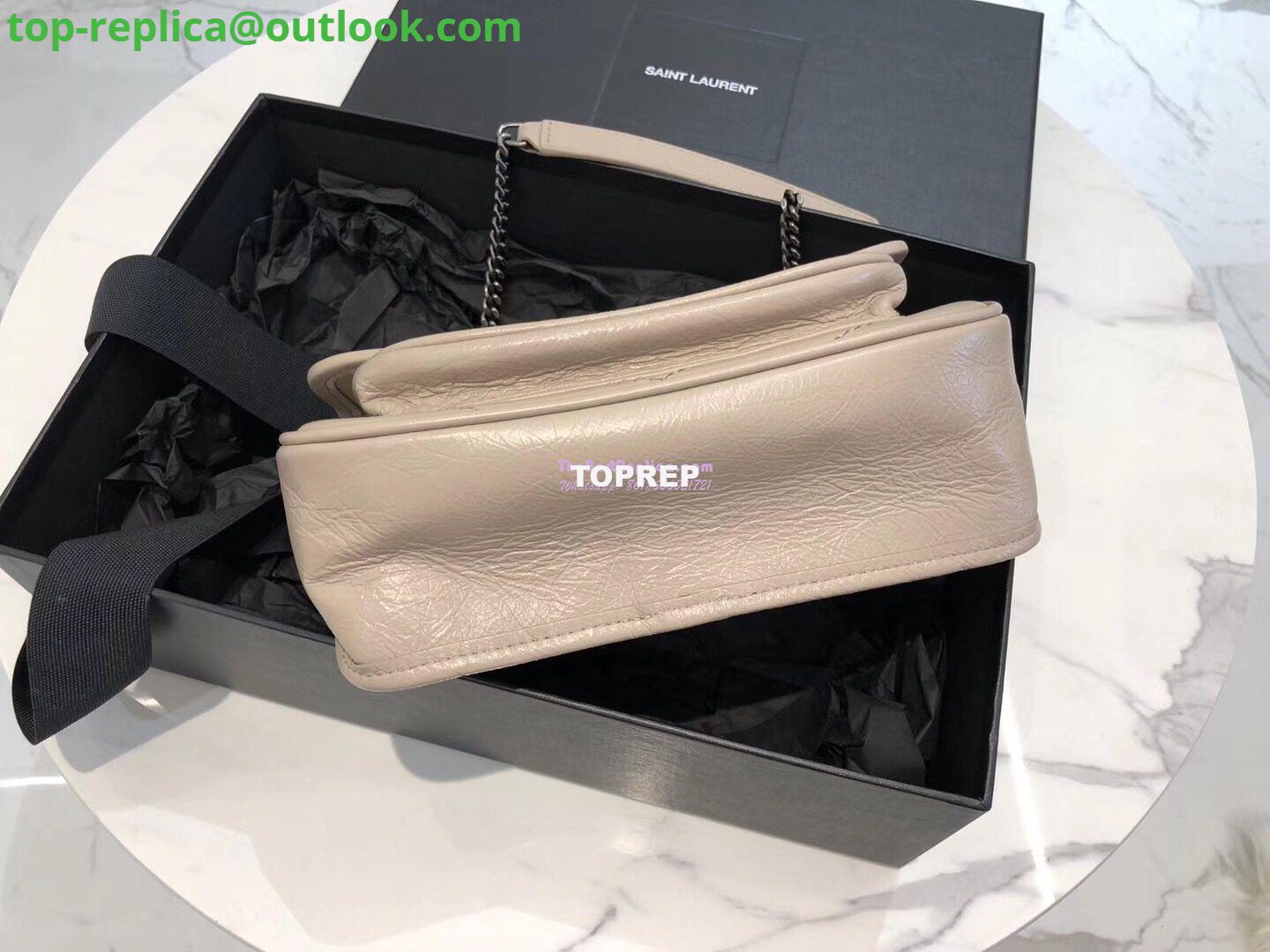 Replica YSL Saint Laurent Niki Baby In Crinkled Vintage Leather 533037 Light Natural 9 Replica YSL Saint Laurent Niki Baby In Crinkled Vintage Leather 533037 Light Natural 9