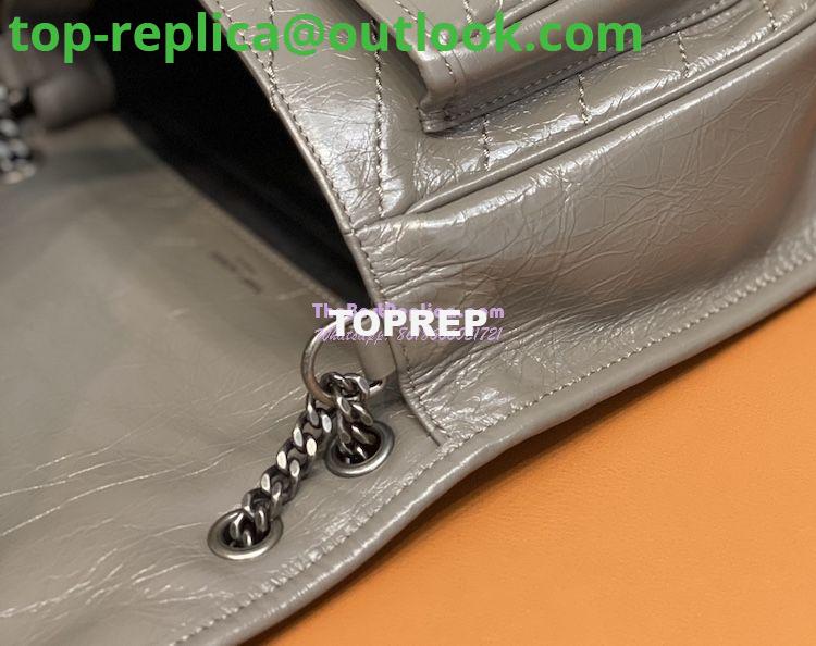 Replica YSL Saint Laurent Niki Baby In Crinkled Vintage Leather 533037 Fog 5 Replica YSL Saint Laurent Niki Baby In Crinkled Vintage Leather 533037 Fog 5