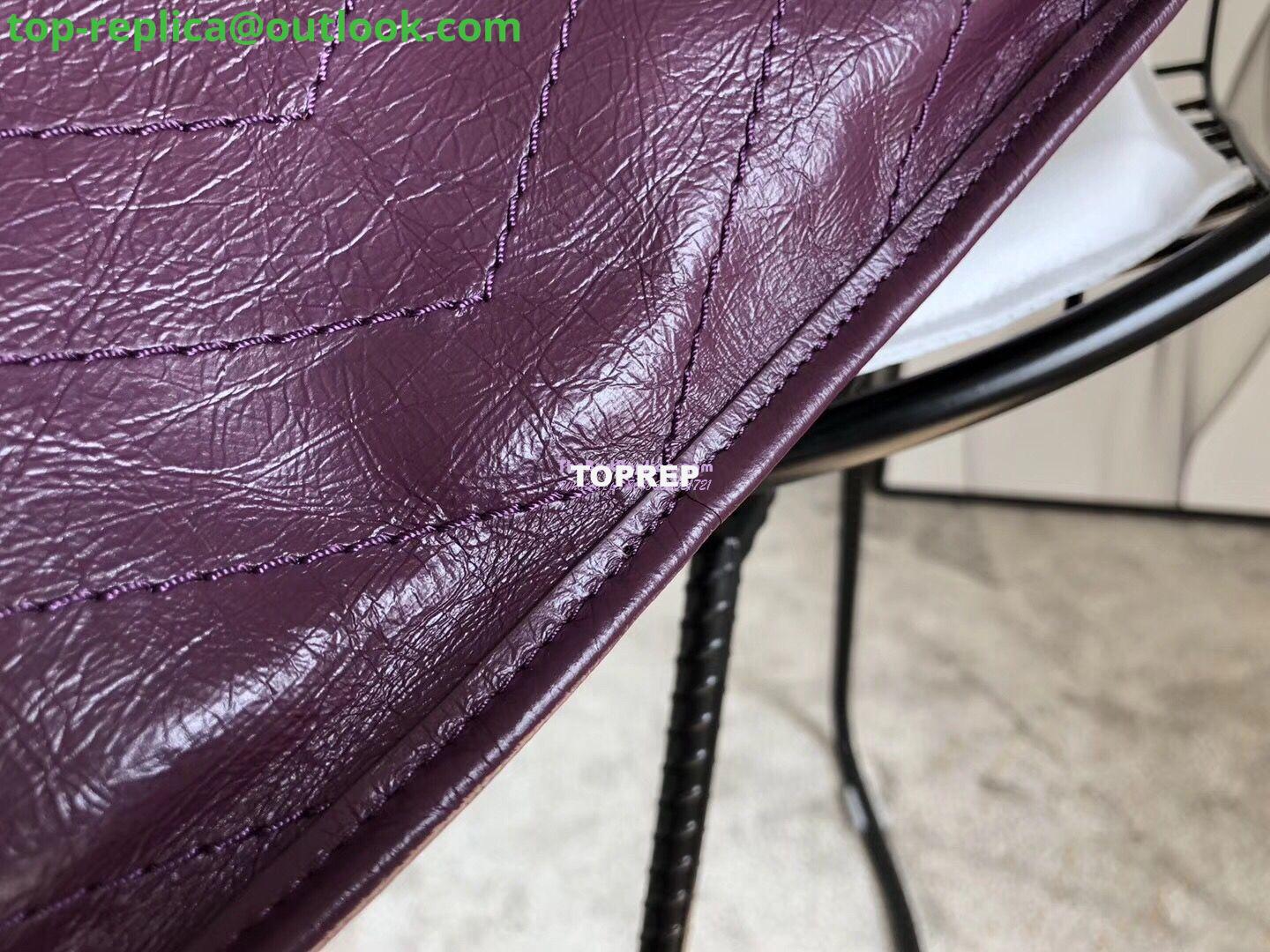 Replica YSL Saint Laurent Niki Chain Bag In Vintage Crinkled And Quilted Leather 498894 Prunia 10 Replica YSL Saint Laurent Niki Chain Bag In Vintage Crinkled And Quilted Leather 498894 Prunia 10