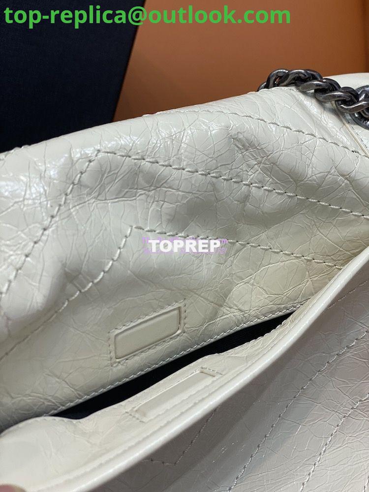 Replica YSL Saint Laurent Niki Chain Bag In Vintage Crinkled And Quilted Leather 498894 Blanc 6 Replica YSL Saint Laurent Niki Chain Bag In Vintage Crinkled And Quilted Leather 498894 Blanc 6