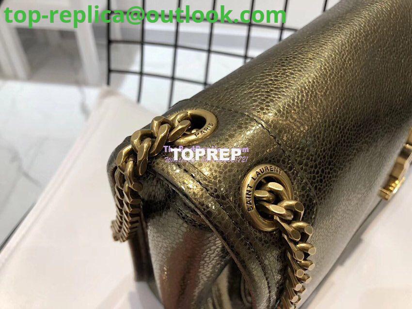 Replica Yves Saint Laurent YSL Niki Medium in Metallic Leather Champagne Gold 7 Replica Yves Saint Laurent YSL Niki Medium in Metallic Leather Champagne Gold 7