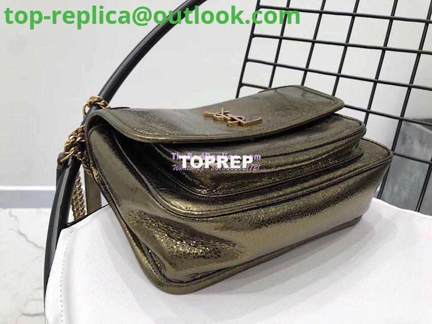 Replica Yves Saint Laurent YSL Niki Baby in Metallic Leather Champagne Gold 6 Replica Yves Saint Laurent YSL Niki Baby in Metallic Leather Champagne Gold 6