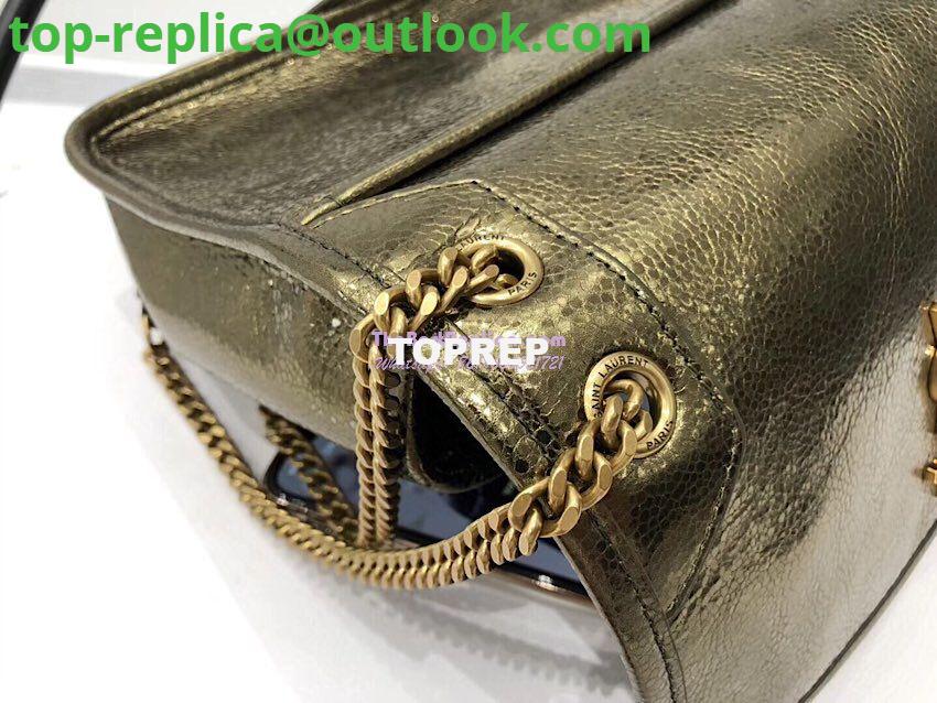 Replica Yves Saint Laurent YSL Niki Baby in Metallic Leather Champagne Gold 8 Replica Yves Saint Laurent YSL Niki Baby in Metallic Leather Champagne Gold 8