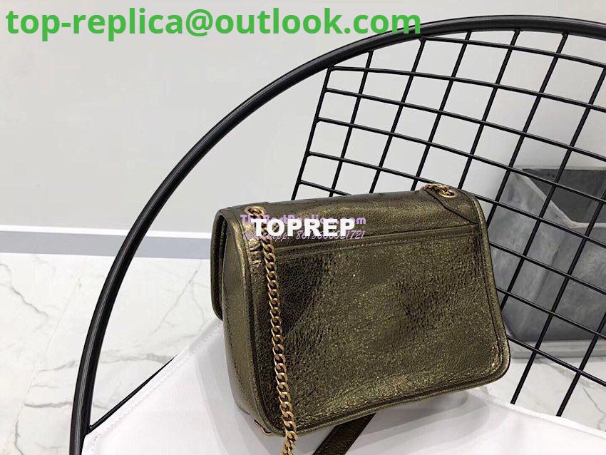 Replica Yves Saint Laurent YSL Niki Baby in Metallic Leather Champagne Gold 10 Replica Yves Saint Laurent YSL Niki Baby in Metallic Leather Champagne Gold 10