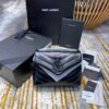 Replica Yves Saint Laurent YSL Loulou Small In Matelassé “Y” Leather Black Silver Hardware 494699 12