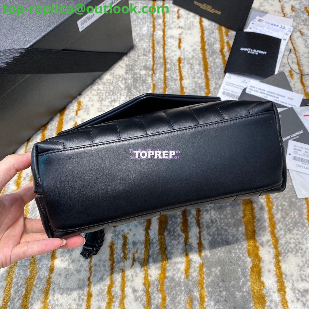 Replica Yves Saint Laurent YSL Loulou Small In Matelassé “Y” Leather Black Black Hardware 494699 9 Replica Yves Saint Laurent YSL Loulou Small In Matelassé “Y” Leather Black Black Hardware 494699 9