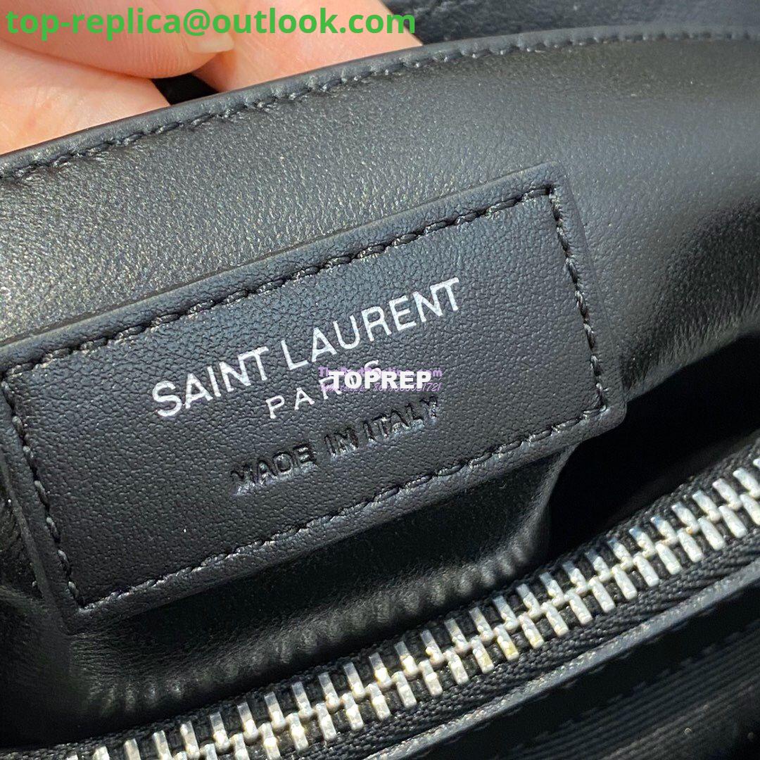 Replica Yves Saint Laurent YSL Loulou Small In Matelassé “Y” Leather Black Silver Hardware 494699 8 Replica Yves Saint Laurent YSL Loulou Small In Matelassé “Y” Leather Black Silver Hardware 494699 8