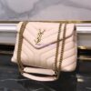 Replica Yves Saint Laurent YSL Loulou Small In Matelassé “Y” Leather Black 494699 12