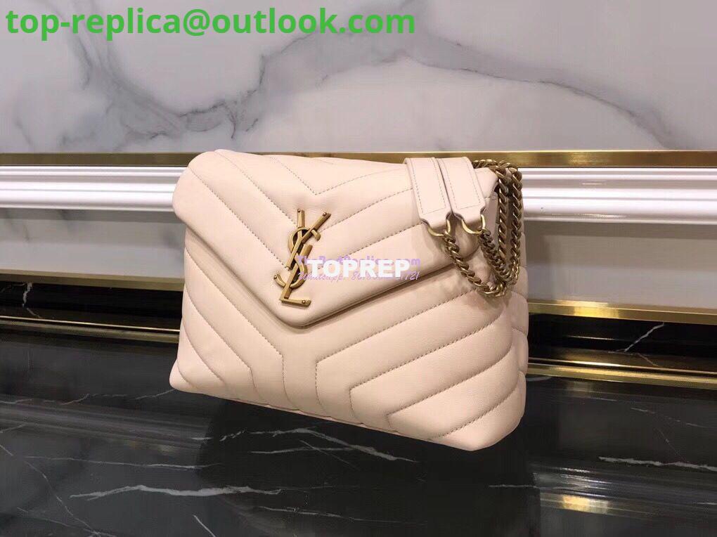Replica Yves Saint Laurent YSL Loulou Small In Matelassé “Y” Leather Powder 494699 2 Replica Yves Saint Laurent YSL Loulou Small In Matelassé “Y” Leather Powder 494699 2