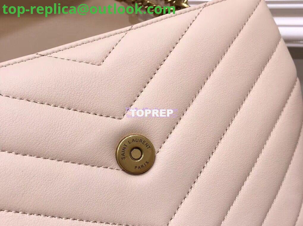 Replica Yves Saint Laurent YSL Loulou Small In Matelassé “Y” Leather Powder 494699 6 Replica Yves Saint Laurent YSL Loulou Small In Matelassé “Y” Leather Powder 494699 6