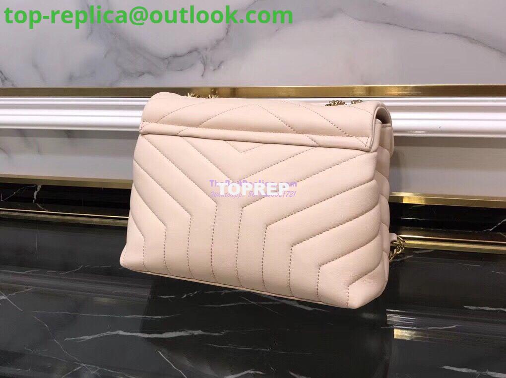 Replica Yves Saint Laurent YSL Loulou Small In Matelassé “Y” Leather Powder 494699 9 Replica Yves Saint Laurent YSL Loulou Small In Matelassé “Y” Leather Powder 494699 9