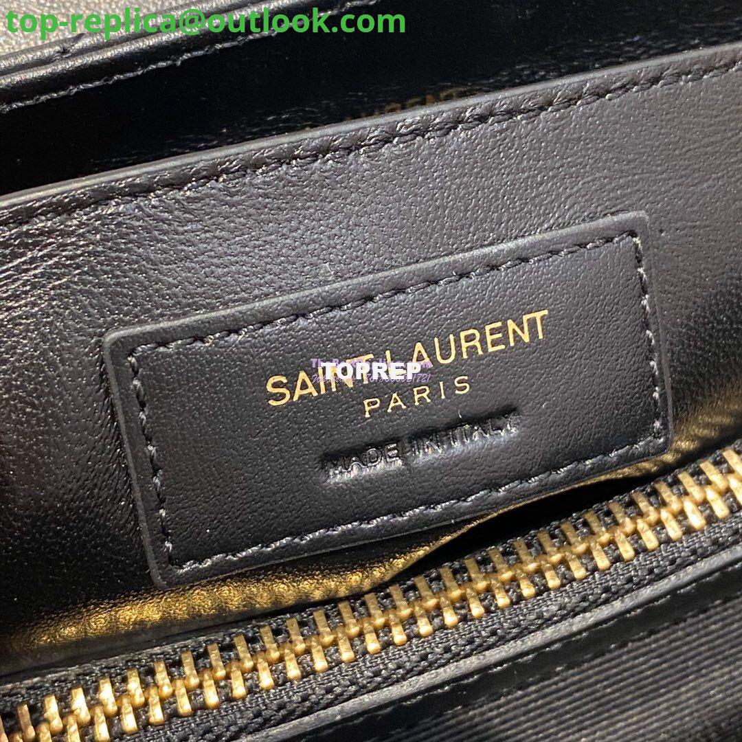 Replica Yves Saint Laurent YSL Loulou Small In Matelassé “Y” Leather Black 494699 8 Replica Yves Saint Laurent YSL Loulou Small In Matelassé “Y” Leather Black 494699 8