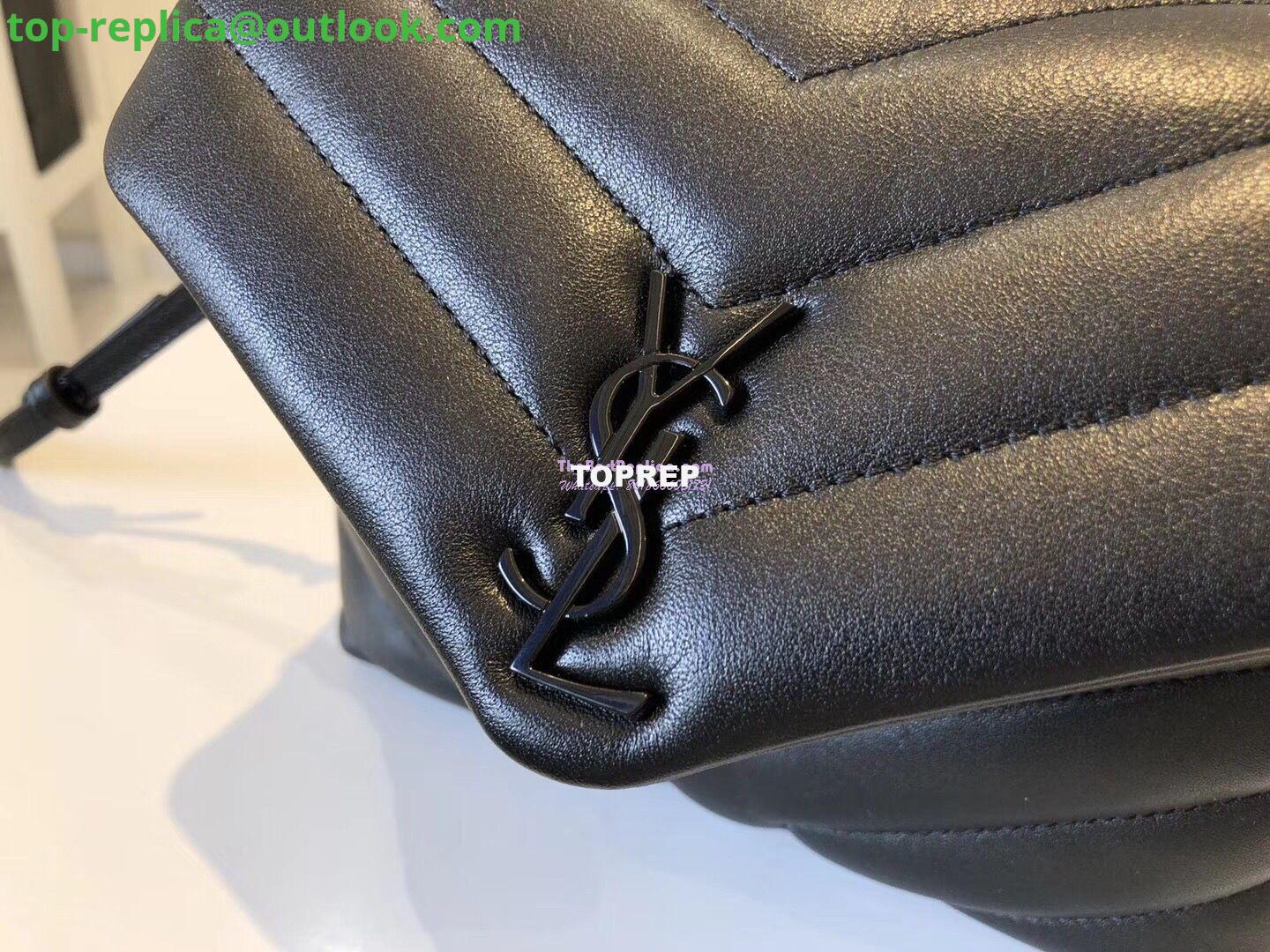 Replica Yves Saint Laurent YSL Loulou Toy Bag In Matelassé "Y" Leather Black Black Hardware 467072 5 Replica Yves Saint Laurent YSL Loulou Toy Bag In Matelassé "Y" Leather Black Black Hardware 467072 5