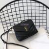 Replica Yves Saint Laurent YSL Loulou Puffer Medium Bag In Quilted Lambskin 5774751 All Black 10