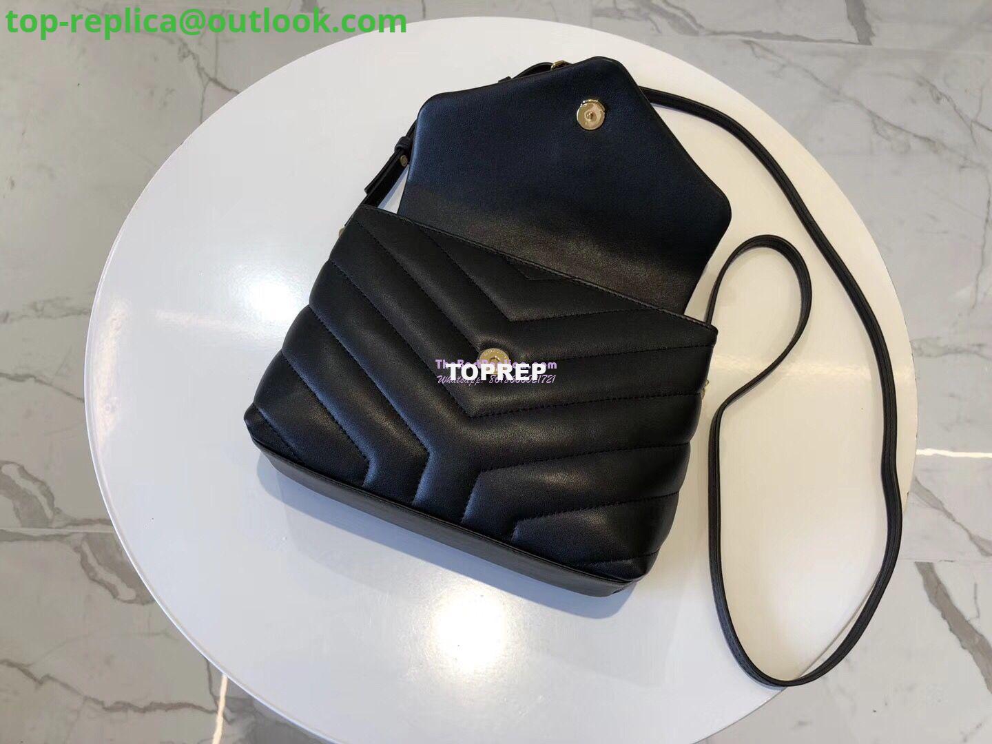 Replica Yves Saint Laurent YSL Loulou Toy Bag In Matelassé "Y" Leather Black 467072 5 Replica Yves Saint Laurent YSL Loulou Toy Bag In Matelassé "Y" Leather Black 467072 5