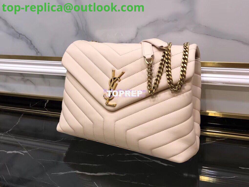 Replica YSL Saint Laurent Medium Loulou Bag In Powder "Y" Matelassé Leather 459749 Gold Hardware Replica YSL Saint Laurent Medium Loulou Bag In Powder "Y" Matelassé Leather 459749 Gold Hardware