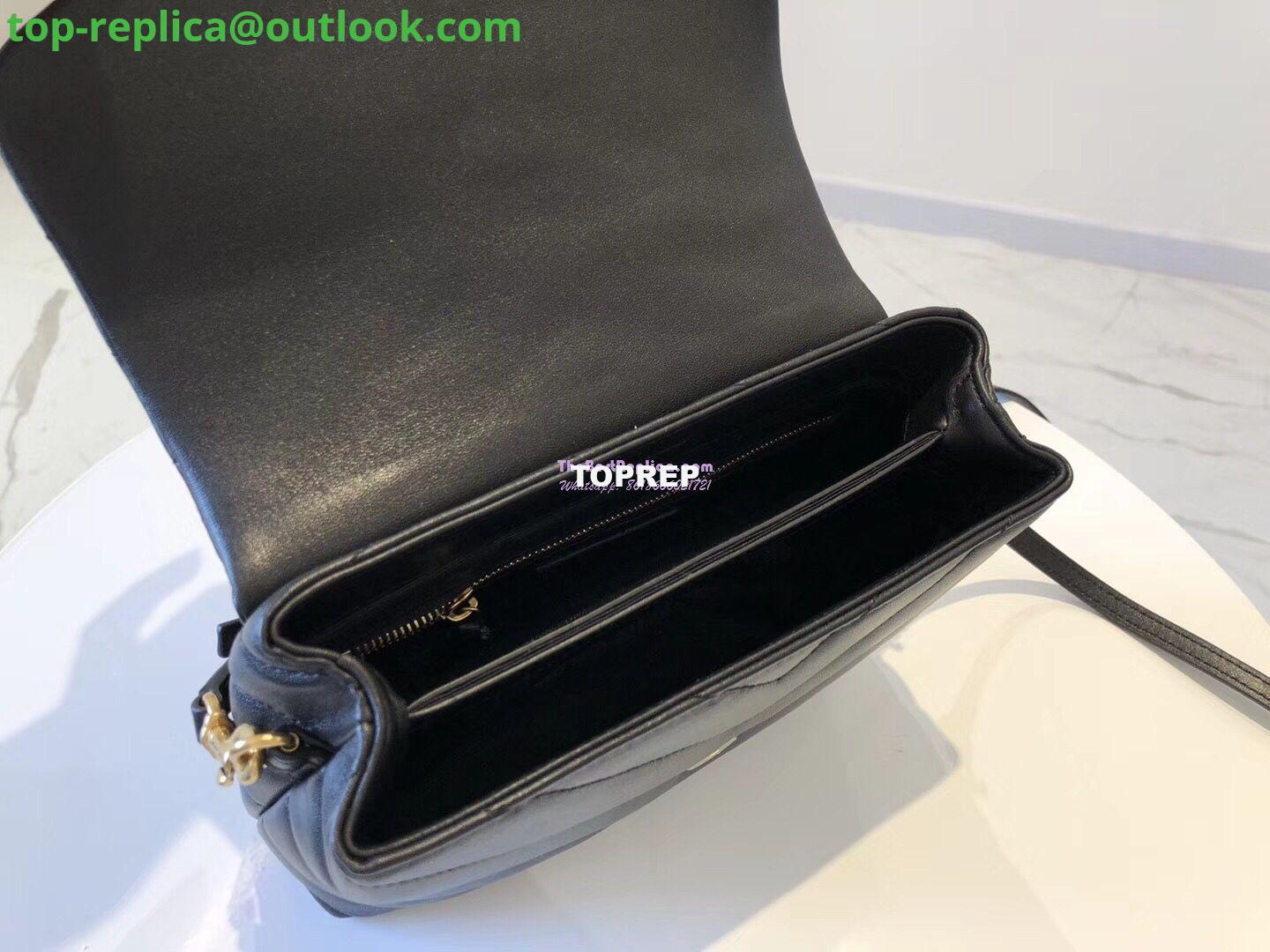 Replica Yves Saint Laurent YSL Loulou Toy Bag In Matelassé "Y" Leather Black 467072 7 Replica Yves Saint Laurent YSL Loulou Toy Bag In Matelassé "Y" Leather Black 467072 7