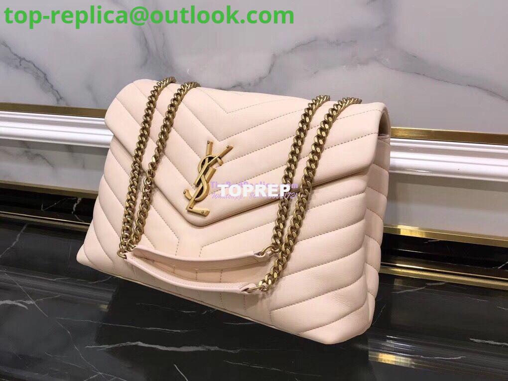 Replica YSL Saint Laurent Medium Loulou Bag In Powder "Y" Matelassé Leather 459749 Gold Hardware 3 Replica YSL Saint Laurent Medium Loulou Bag In Powder "Y" Matelassé Leather 459749 Gold Hardware 3