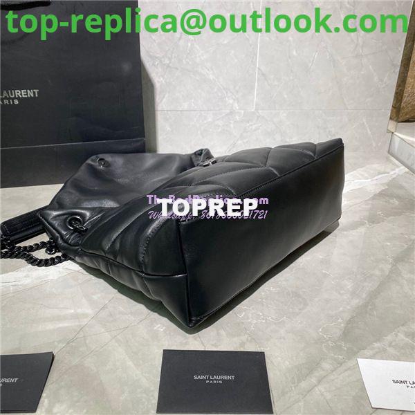 Replica Yves Saint Laurent YSL Loulou Puffer Medium Bag In Quilted Lambskin 5774751 All Black 5 Replica Yves Saint Laurent YSL Loulou Puffer Medium Bag In Quilted Lambskin 5774751 All Black 5