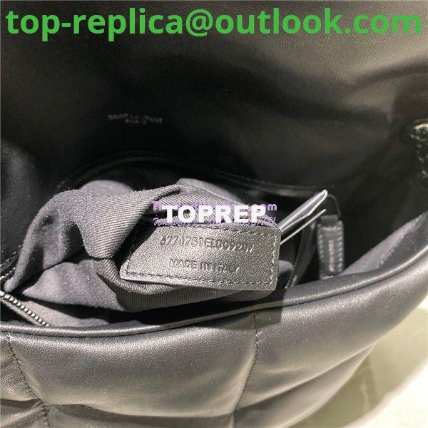 Replica Yves Saint Laurent YSL Loulou Puffer Medium Bag In Quilted Lambskin 5774751 All Black 8 Replica Yves Saint Laurent YSL Loulou Puffer Medium Bag In Quilted Lambskin 5774751 All Black 8