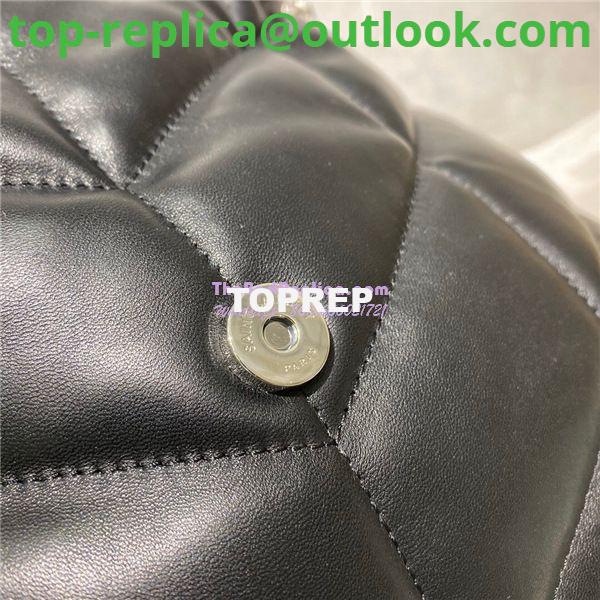 Replica Yves Saint Laurent YSL Loulou Puffer Medium Bag In Quilted Lambskin 5774751 Black Silver 8 Replica Yves Saint Laurent YSL Loulou Puffer Medium Bag In Quilted Lambskin 5774751 Black Silver 8