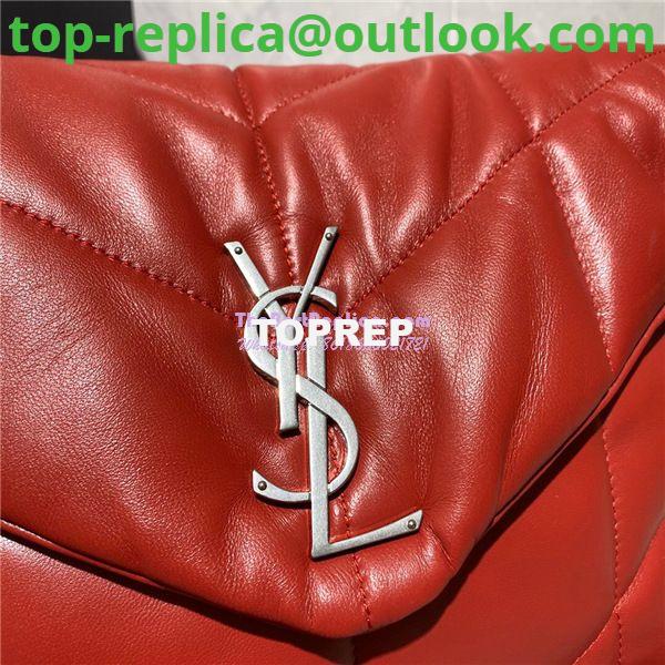 Replica Yves Saint Laurent YSL Loulou Puffer Medium Bag In Quilted Lambskin 5774751 Red 3 Replica Yves Saint Laurent YSL Loulou Puffer Medium Bag In Quilted Lambskin 5774751 Red 3
