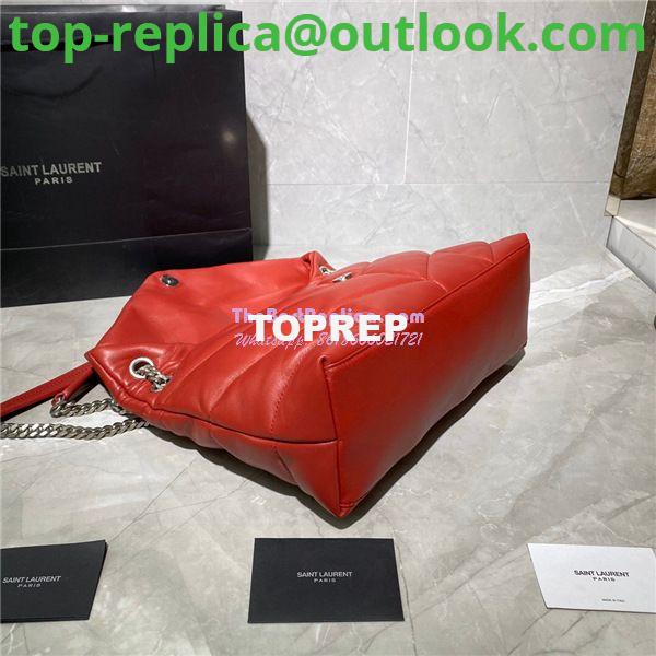 Replica Yves Saint Laurent YSL Loulou Puffer Medium Bag In Quilted Lambskin 5774751 Red 5 Replica Yves Saint Laurent YSL Loulou Puffer Medium Bag In Quilted Lambskin 5774751 Red 5
