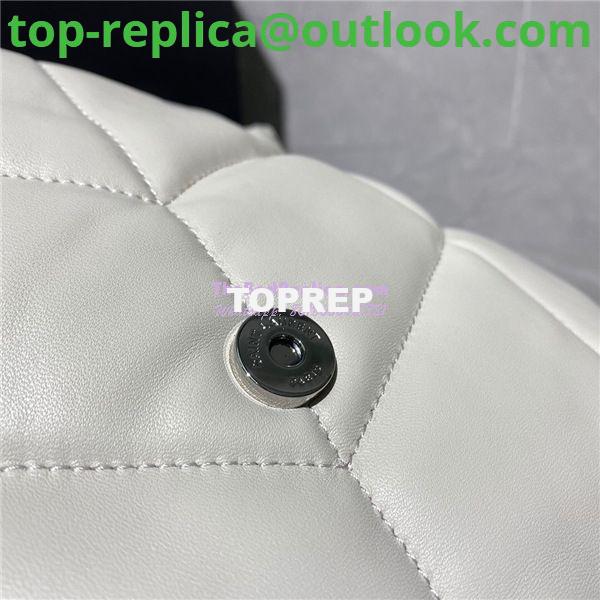 Replica Yves Saint Laurent YSL Loulou Puffer Medium Bag In Quilted Lambskin 5774751 White 8 Replica Yves Saint Laurent YSL Loulou Puffer Medium Bag In Quilted Lambskin 5774751 White 8