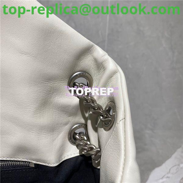 Replica Yves Saint Laurent YSL Loulou Puffer Medium Bag In Quilted Lambskin 5774751 White 13 Replica Yves Saint Laurent YSL Loulou Puffer Medium Bag In Quilted Lambskin 5774751 White 13