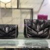 Replica Yves Saint Laurent YSL Loulou Puffer Small Bag In Quilted Lambskin 577476 All Black 9 Replica Yves Saint Laurent YSL Loulou Puffer Small Bag In Quilted Lambskin 577476 All Black 9