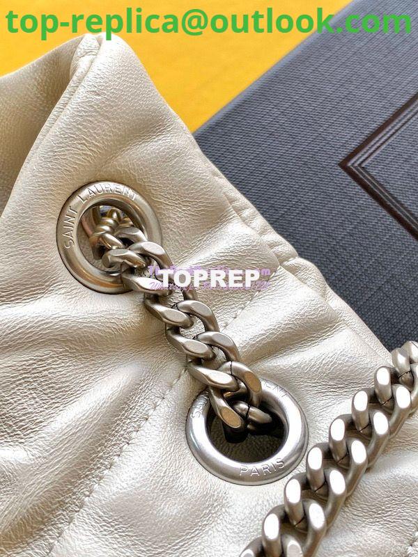 Replica Yves Saint Laurent YSL Loulou Puffer Small Bag In Quilted Lambskin 577476 White 6 Replica Yves Saint Laurent YSL Loulou Puffer Small Bag In Quilted Lambskin 577476 White 6