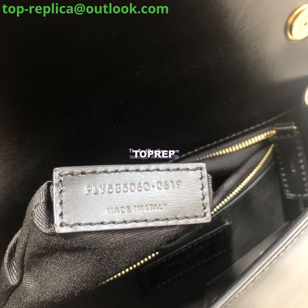 Replica Yves Saint Laurent YSL Carre Satchel In Smooth Leather 585060 Black 10 Replica Yves Saint Laurent YSL Carre Satchel In Smooth Leather 585060 Black 10