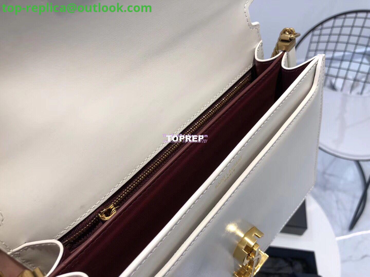 Replica YSL Saint Laurent Cassandra Monogram Clasp Bag In Smooth Leather White 10 Replica YSL Saint Laurent Cassandra Monogram Clasp Bag In Smooth Leather White 10