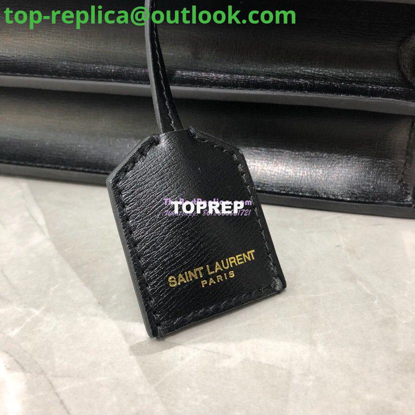 Replica YSL Saint Laurent Sunset Medium In Smooth Leather 442906 Black Gold Hardware 4 Replica YSL Saint Laurent Sunset Medium In Smooth Leather 442906 Black Gold Hardware 4