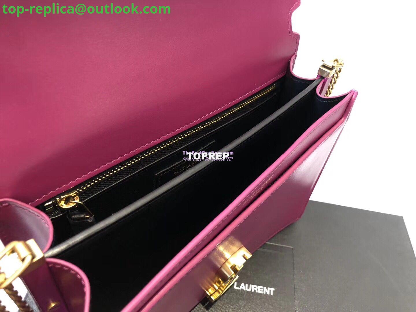 Replica YSL Saint Laurent Cassandra Monogram Clasp Bag In Smooth Leather Purple 9 Replica YSL Saint Laurent Cassandra Monogram Clasp Bag In Smooth Leather Purple 9