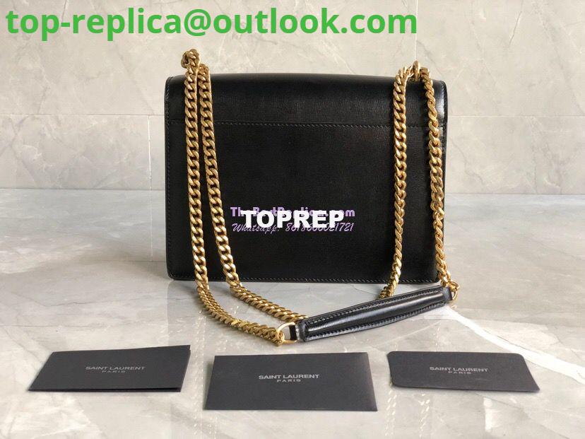 Replica YSL Saint Laurent Sunset Medium In Smooth Leather 442906 Black Gold Hardware 8 Replica YSL Saint Laurent Sunset Medium In Smooth Leather 442906 Black Gold Hardware 8