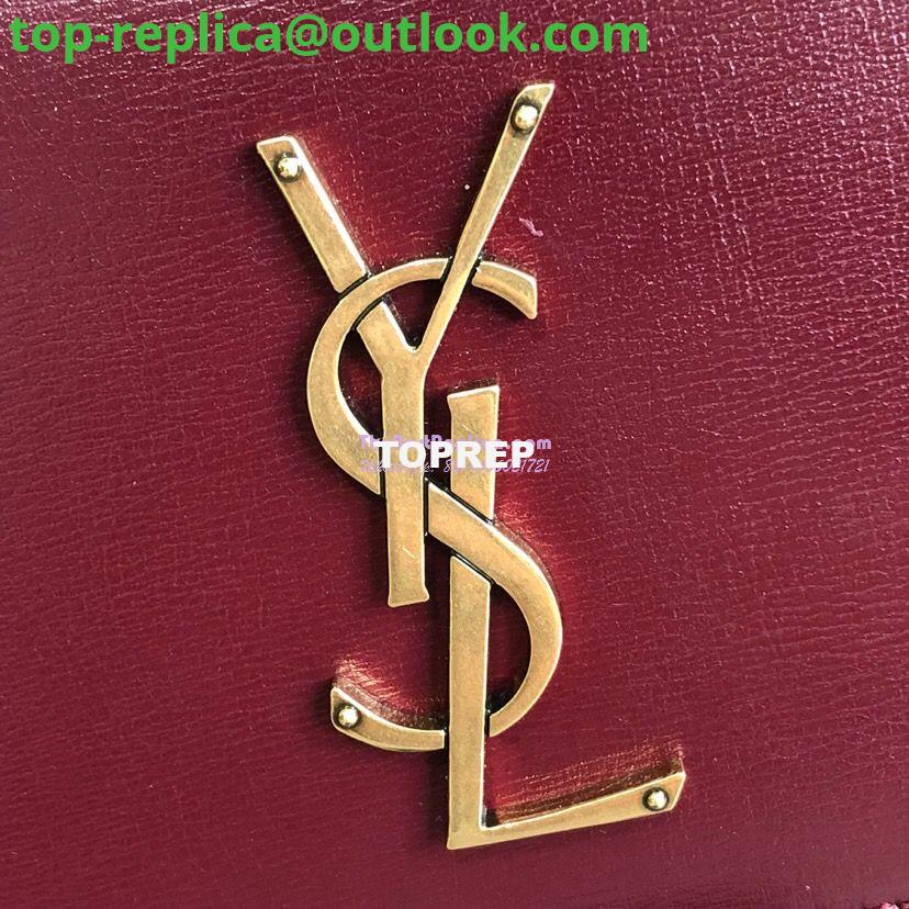 Replica YSL Saint Laurent Sunset Medium In Smooth Leather 442906 Dark Legion Red Gold Hardware 3 Replica YSL Saint Laurent Sunset Medium In Smooth Leather 442906 Dark Legion Red Gold Hardware 3