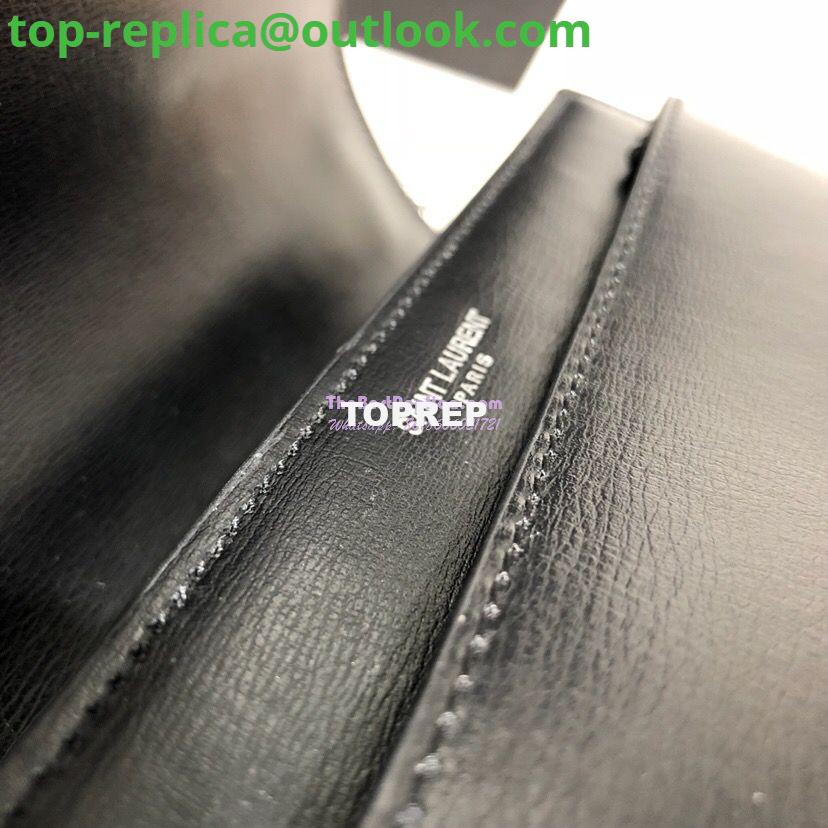 Replica YSL Saint Laurent Sunset Medium In Smooth Leather 442906 Black Silver Hardware 5 Replica YSL Saint Laurent Sunset Medium In Smooth Leather 442906 Black Silver Hardware 5