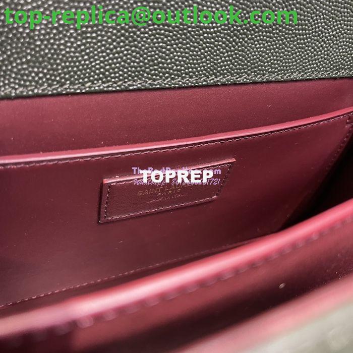 Replica YSL Saint Laurent Cassandra Top Handle Medium Bag In Grain De Poudre Leather Green 8 Replica YSL Saint Laurent Cassandra Top Handle Medium Bag In Grain De Poudre Leather Green 8