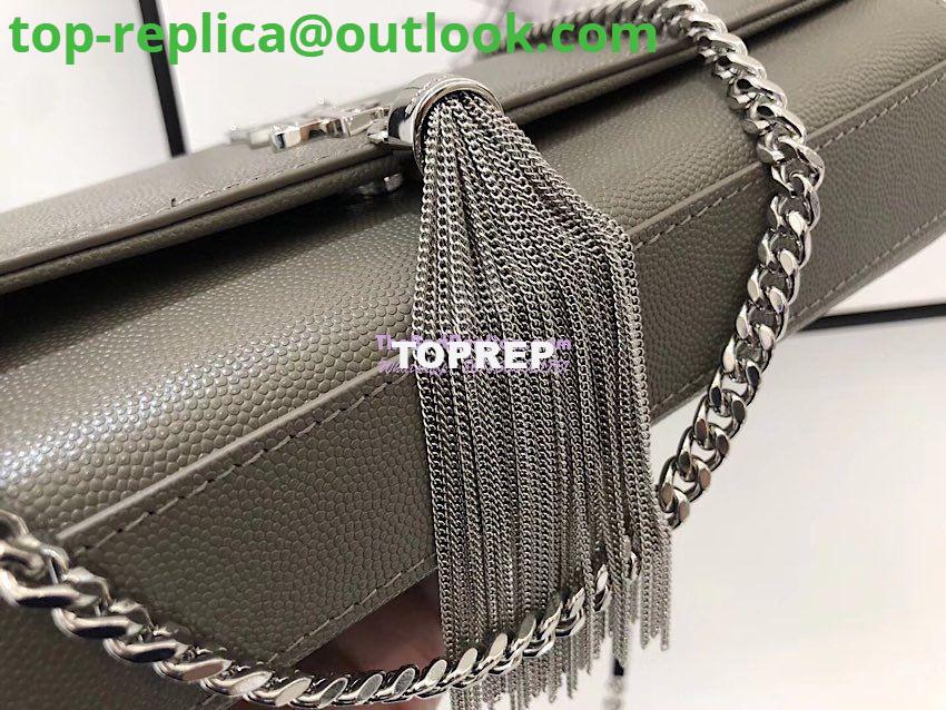 Replica YSL Saint Laurent Kate Bag With Tassel In Grain De Poudre Leather 354119 Grey 5 Replica YSL Saint Laurent Kate Bag With Tassel In Grain De Poudre Leather 354119 Grey 5