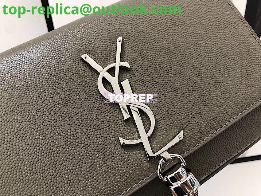 Replica YSL Saint Laurent Kate Bag With Tassel In Grain De Poudre Leather 354119 Grey 10 Replica YSL Saint Laurent Kate Bag With Tassel In Grain De Poudre Leather 354119 Grey 10