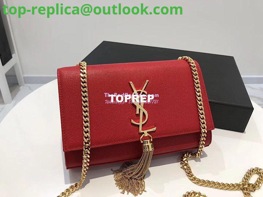 Replica YSL Saint Laurent Kate Bag With Tassel In Grain De Poudre Leather 354119 Red 12 Replica YSL Saint Laurent Kate Bag With Tassel In Grain De Poudre Leather 354119 Red 12
