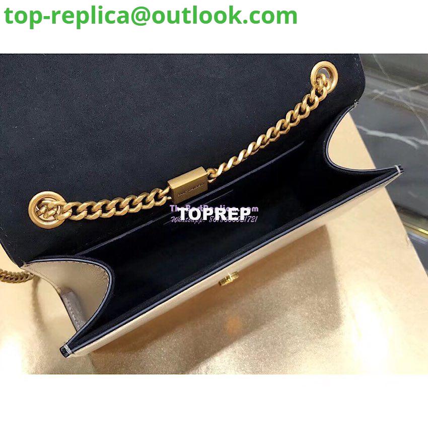 Replica YSL Saint Laurent Kate Chain Wallet With Tassel In Laminated Leather 452159 Brown Metallic 6 Replica YSL Saint Laurent Kate Chain Wallet With Tassel In Laminated Leather 452159 Brown Metallic 6