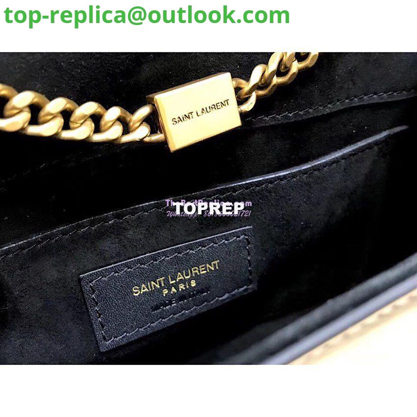 Replica YSL Saint Laurent Kate Chain Wallet With Tassel In Laminated Leather 452159 Brown Metallic 7 Replica YSL Saint Laurent Kate Chain Wallet With Tassel In Laminated Leather 452159 Brown Metallic 7