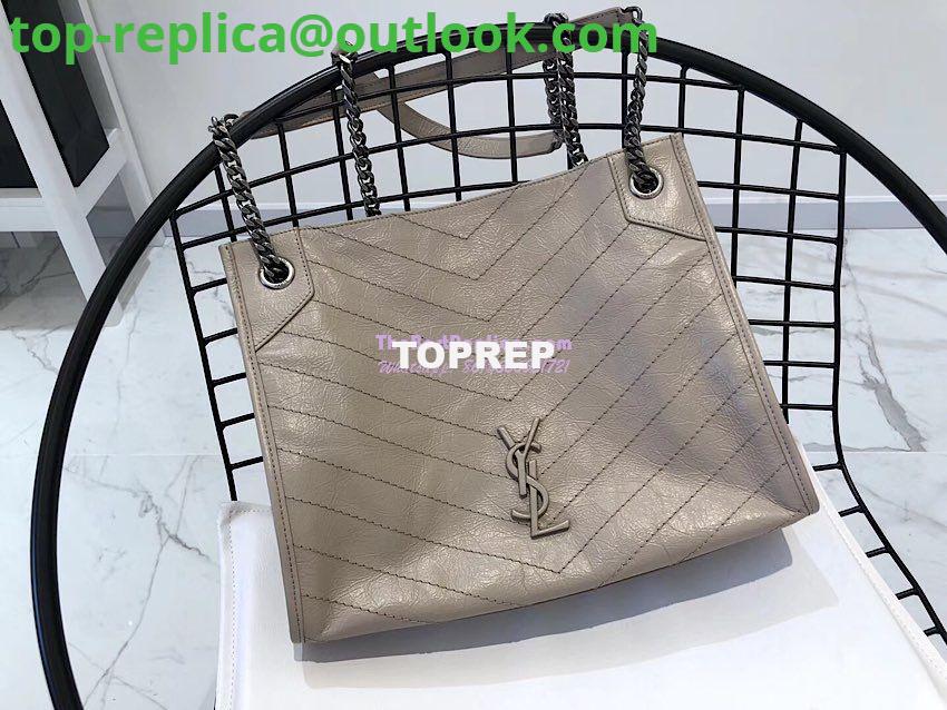 Replica Saint Laurent YSL Niki Medium Shopping Bag In Crinkled Vintage Leather 577999 Light Natural 4 Replica Saint Laurent YSL Niki Medium Shopping Bag In Crinkled Vintage Leather 577999 Light Natural 4
